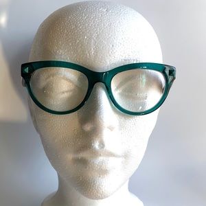Valentino v2689 Glasses Green with Havana Arms
